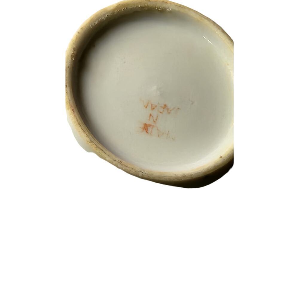 Vintage Japanese Mustard/Jam Pot with Lid and Spoon - Picture 5 of 5